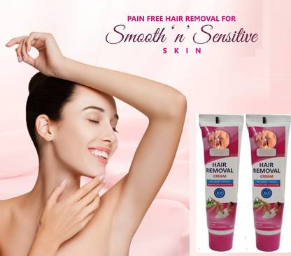 GABBU Hair removal cream for vagina, Underarm, Bikini line, Intimate Area 2 Cream