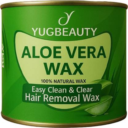 YUGBEAUTY Aloevera Hair Removal For Legs, Arms, Underarms Wax