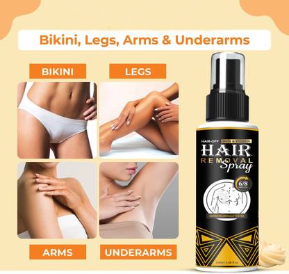 Ontario Hair Removal Cream Spray for Women - 100 ML Spray (100 ml) Spray