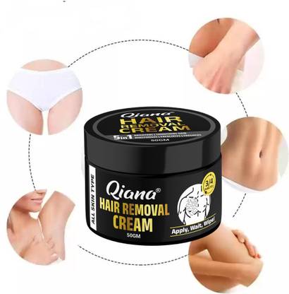 Qiana Hair Removing for Intimate Skin with After Wax Soothing Cream