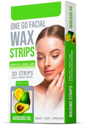 GULGLOW99 Facial Eyebrow Hair Removal Upper Lip and Cheek Hair Removal Strips