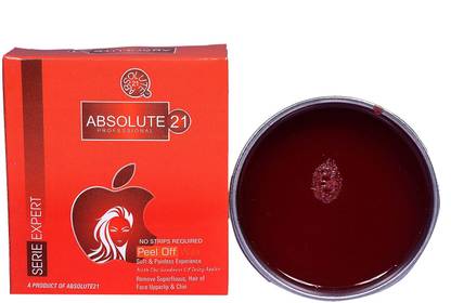 ABSOLUTE21 Regular Facial Peel off Katori Wax for Women Face waxing Wax