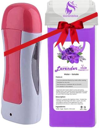 RELDOR Lavender Wax Refill Cartridge | Wax Warmer Roll Machine Waxing Kit Wax
