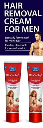 BLUE VALLEY Private area BAAL SAFA HAIR Removal CREAM KING SIZE SET OF 3 Cream