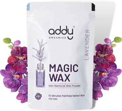 Addy Organics Magic Wax Hair Removal Wax Powder For Men And Women 100g Wax
