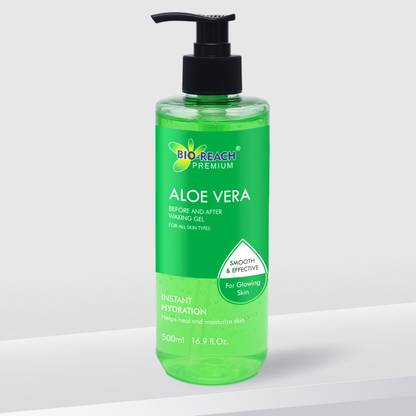 Bio-Reach Aloe Vera 2in1 After & Before Waxing Gel Spray