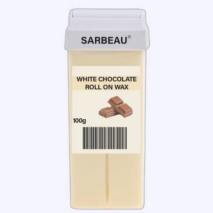 Sarbeau White Chocolate Roll-On Wax for Hair Removal | 100g Cartridge _C_171 Cream