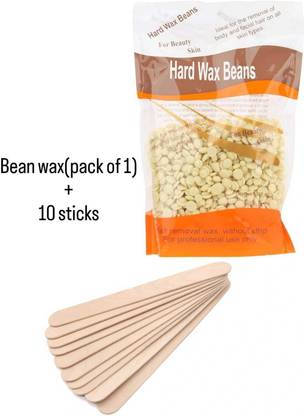 asija makeovers Professional quality Bean Wax For Men & Women with 10 sticks Wax