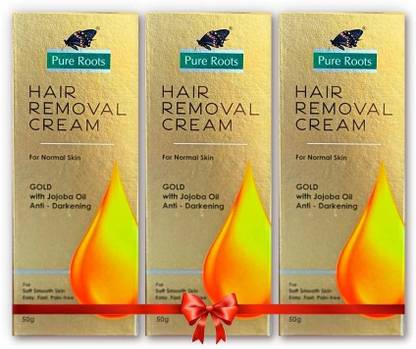 Pure Roots Gold Hair Removal Cream