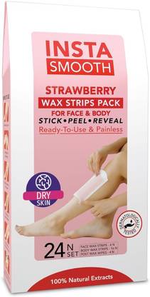 GABBU Full Body & Facial Waxing Strips Kit Strips