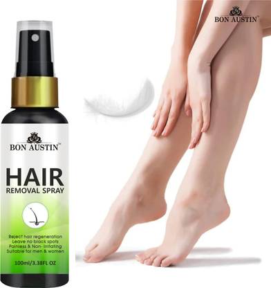 Bon Austin Hair Removal Spray For Men&Women Suitable For All Skin Types Pack of 1 of 100ML Oil