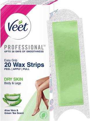 Veet Professional Waxing Kit for Dry Skin Strips