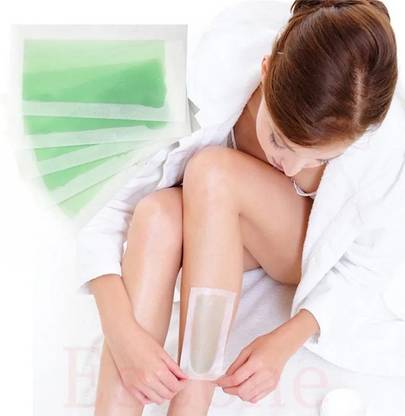 Emijun facial wax strips, ready-to-use wax strips for face, lips, fingers Strips Strips