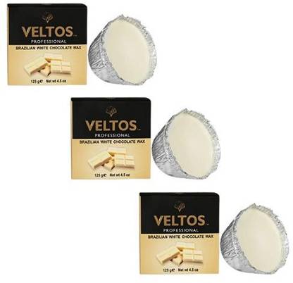 Veltos Brazilian White Chocolate Katori Wax 125gm Combo 3pc Wax