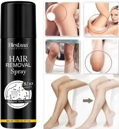 blestaaa essentialss Hair Removal Cream Spray FOR A Hand Leg & Under Arm, Painless Hair Removal Spray