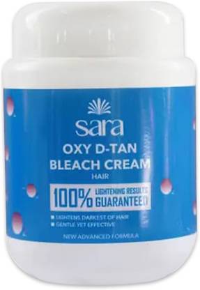 SARA Oxy D-Tan Bleach Cream For Skin Lightens & Glowing Face Cream