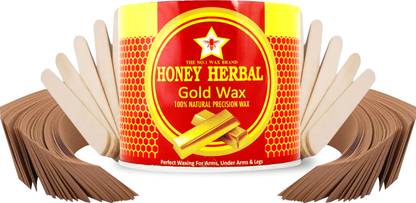 HONEY HERBAL Best Quality Gold Wax for shine Wax