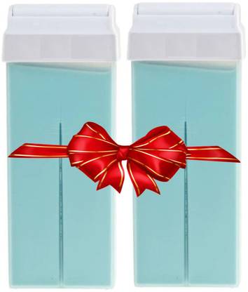 ClothyDeal Wax Roll-on Cartridge for Painless Hair Removal Soft Wax Refill (Pack of 2)_G14 Cream