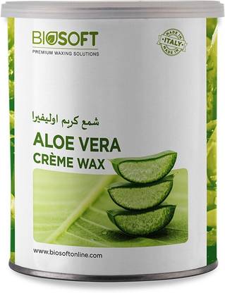 Biosoft Liposoluble Cream Wax - Aloe Vera (Tin) Wax
