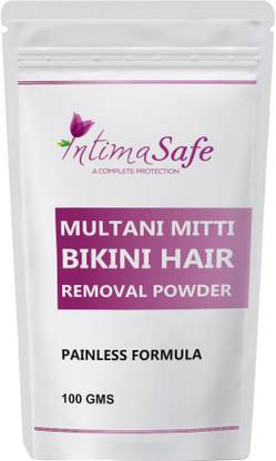 IntimaSafe Multani Mitti Bikini Hair Removal Powder Powder