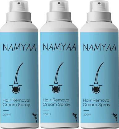 Namyaa Hair Removal Cream Spray|Painless Body HairRemoval for Legs,Underarm&Bikini line Spray