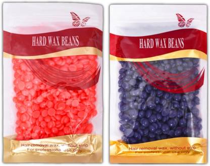Maureen Naturals Professional Hard Wax Beans-Red-Purple Wax