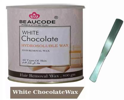 Beaucode Professional Rica White Chocolate Body Hair Wax -800gm + Wax Knife Wax