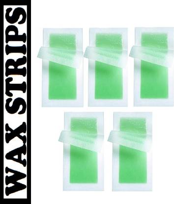 nn hair remover wax strips green color lok pack of 1 Strips