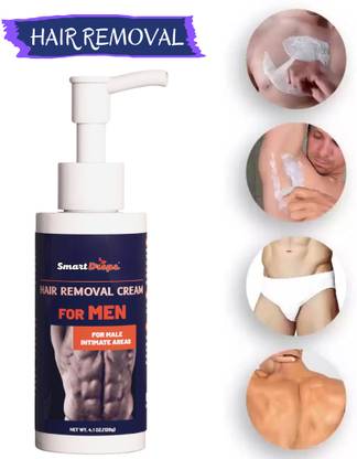 smartdrops Painless Body Hair Removal Cream For Men Body | Hair Removal Cream