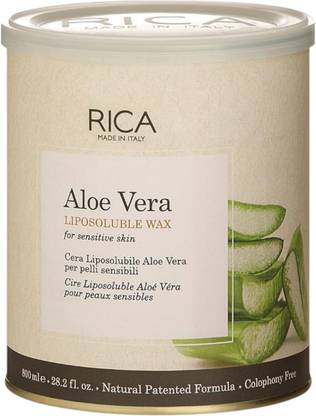 Rica Wax Rica Aloevera vera Lipsolution painless hair removal wax 800 ml Wax