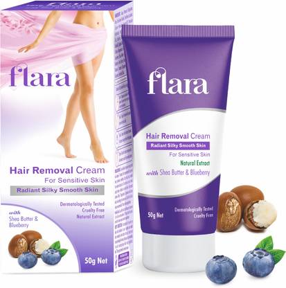 FLARA Hair Removal Cream - Sensitive Skin - 50G Cream