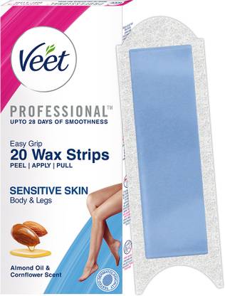 Veet Professional Waxing Kit for Sensitive Skin Strips