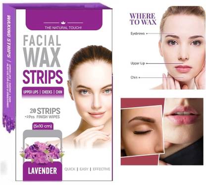 GABBU Professional Waxing Kit for Sensitive Skin Strips Strips