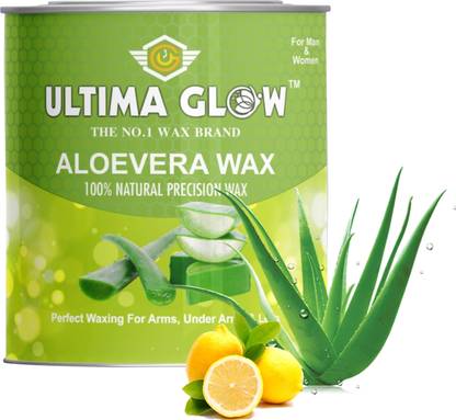 Honey Natural ( ALOEVERA HOT WAX)BEST HOT WAX FOR MEN AND WOMAN Wax WITH STRIPS Wax