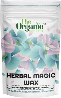 The Organic Company Wax Powder For Women | Waxing Powder | Hair Removal Powder, Instant Hair Remover Powder
