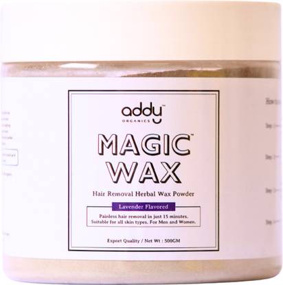 Addy Organics MAGIC WAX HAIR REMOVAL HERBAL WAX POWDER PAINFREE FOR MEN AND WOMEN, BODY&BIKINI Powder