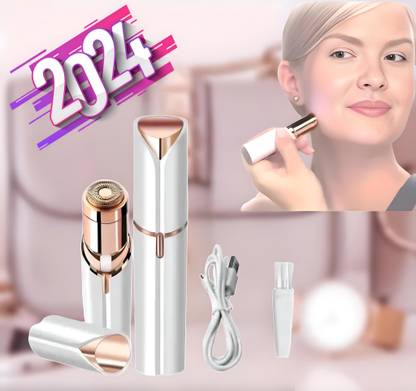 Loyalmart GracefulGlide USB Rechargeable Facial Hair Removal Device for Gentle Care Strips