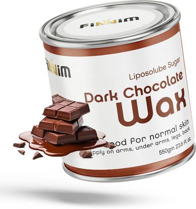 finnim Chocolate Liposoulable Sugar Wax, Body Wax Wax