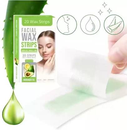 THTC Facial Wax Strips With Argan Oil Spray