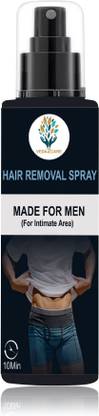Veda2Care Hair Remover Spray for Men's Intimate Area| Easy to use, Painless & Quick Result Spray