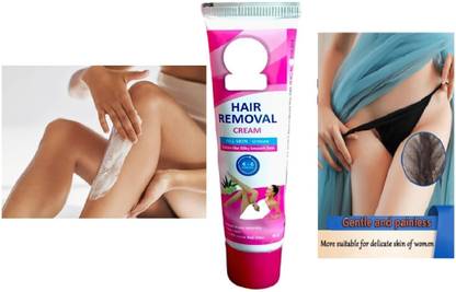AMOSFIA All Skin Hair Removal Cream Silky Smooth Skin Painless Body Hair Removal Cream