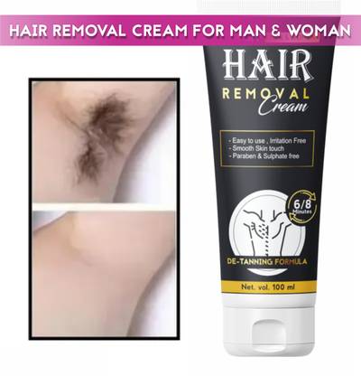 ALOETIC Natural Hair Removal Cream for Face & Body Cream