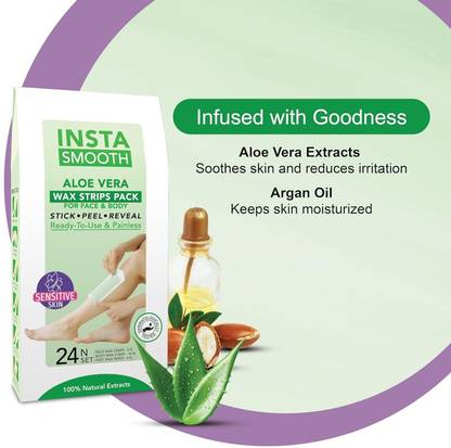 GULGLOW99 Body Wax Strips Gentle Hair Removal for Face, Arms, Back, Legs, Underarms Strips