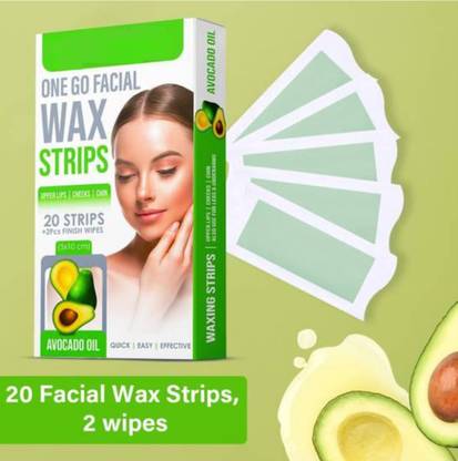 fidosta Hair Removal Ready to Use Cold Waxing Strip Eyebrows Face Strips (10 g) Strips