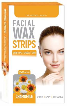 MYEONG Facial Wax Chamomile Strips Strips