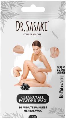 DR.SASAKI COMPLETE SKIN CARE Painless Hair Removing Charcoal Wax Powder
