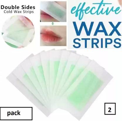 HUZURLU Facial Wax Strips For Women, Wax Strips Combo Strips