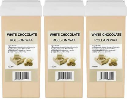 Carapace White Chocolate Roll-On Wax Kit (Set of 3 Refill Wax) 100 ML Wax