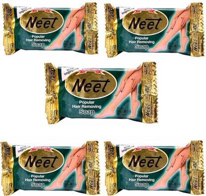 NEET HAIR REMOVING SOAP (3+2) SOAPS Wax