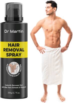 DR MARTIN hair removal spray, hair removal spray in 10 minutes 100% natural no side effect Spray